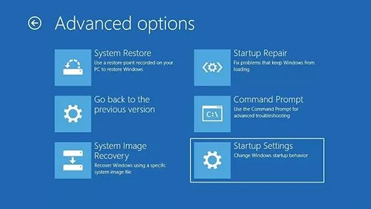 Windows 10 Safe Mode Step 3