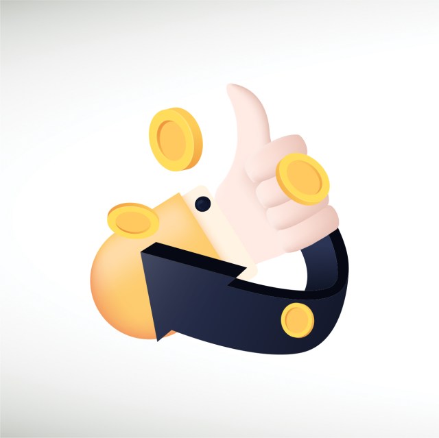 3d-realistic-hand-holding-coin-arrow-cashback-cartoon-style-thumbnail