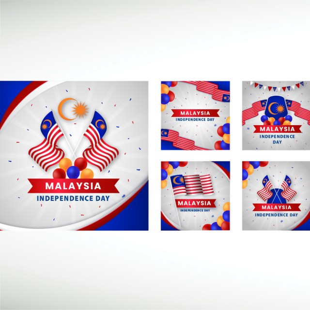 gradient-instagram-posts-collection-malaysia-independence-day-celebration-thumbnail