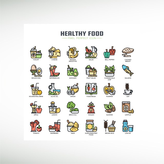 healthy-food-thin-line-and-pixel-perfect-icons-thumbnail