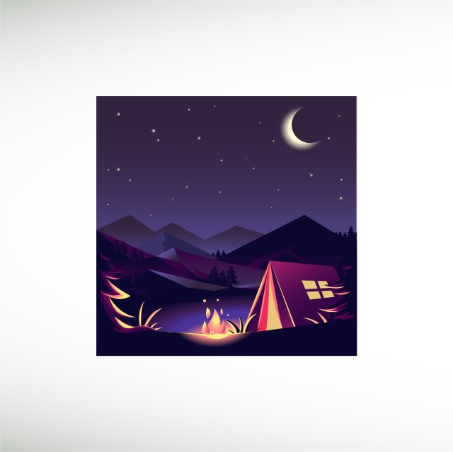 night-camping-with-bonfire-in-the-moonlight-thumbnail