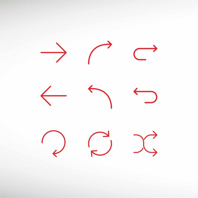 red-set-of-line-arrows-isolated-icons-thumbnail