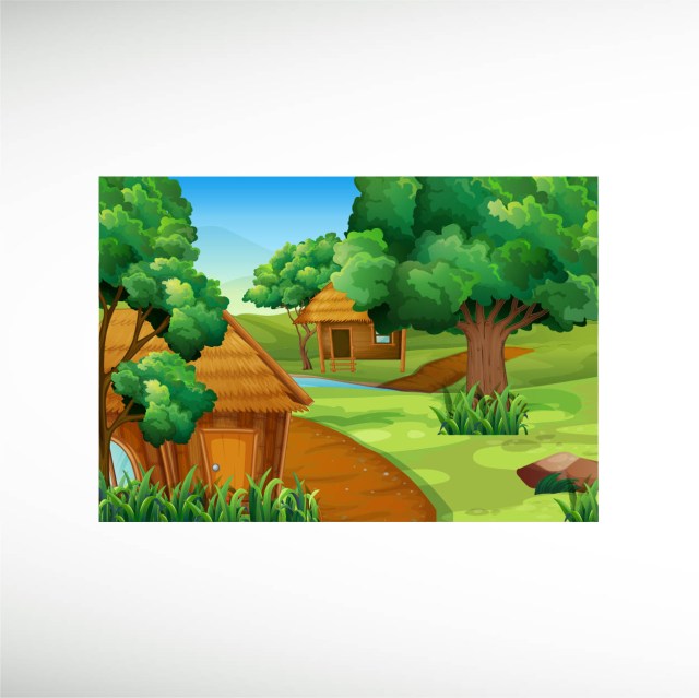 two-wooden-cabins-forest-thumbnail